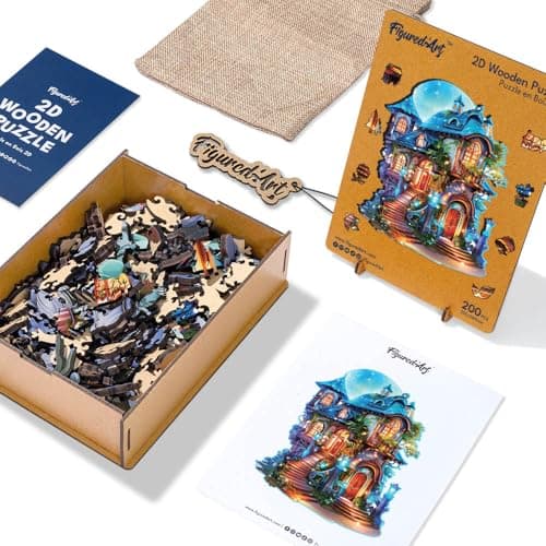 Detalle 2 de Figured'Art Puzzle de Madera 200 piezas