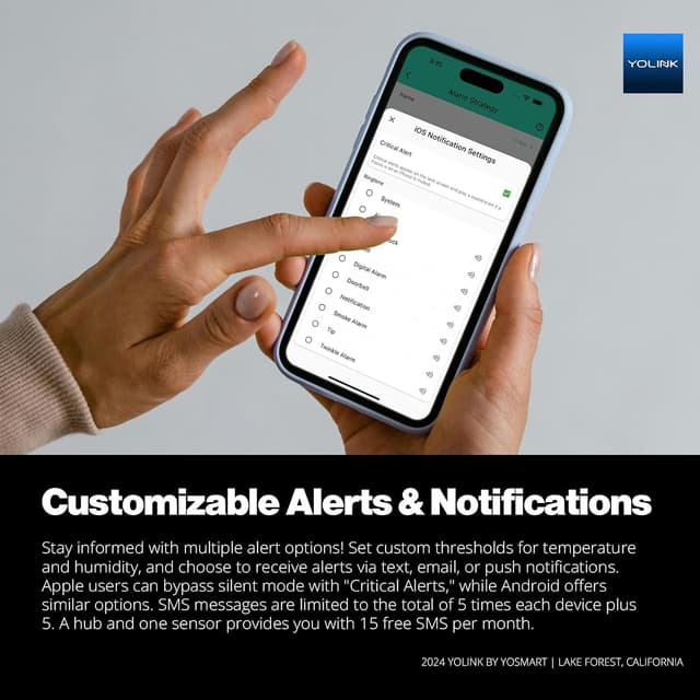 Thumbnail 3 de YoLink Smart Thermometer 3-Pack 🌡