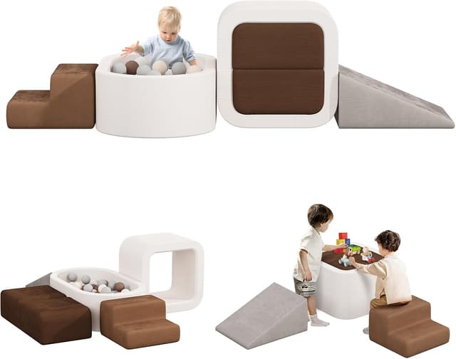 Detalle de BanaSuper Softplay-Set XXL für Kinder, Schaumstoff