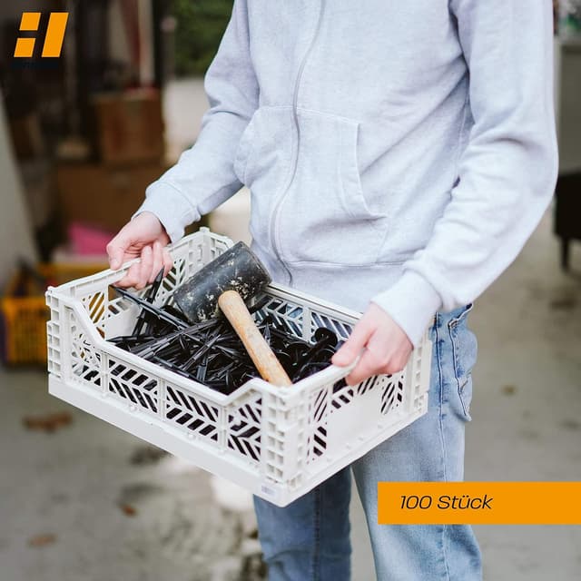 Detalle de Hinrichs Erdnägel 100 Stück für 14,5 cm