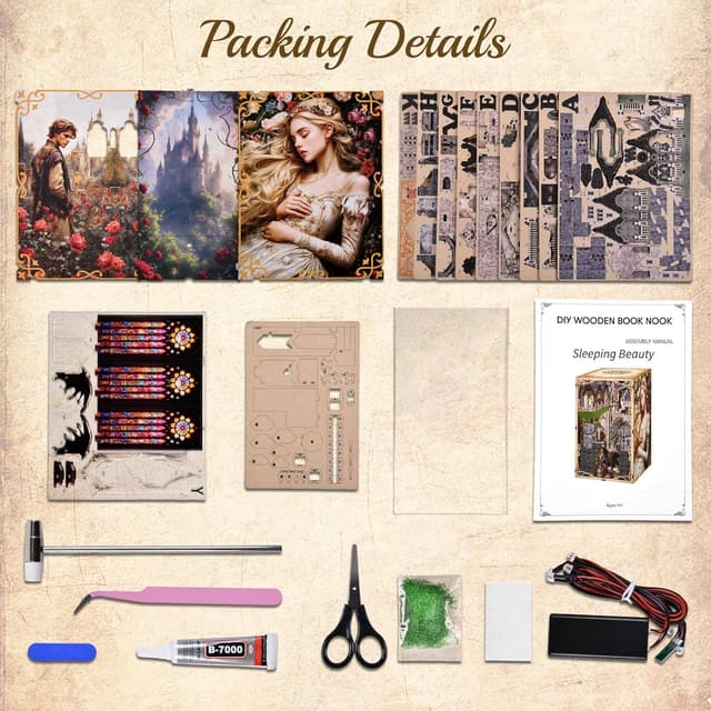 Thumbnail 6 de MiniCity Sleeping Beauty Book Nook