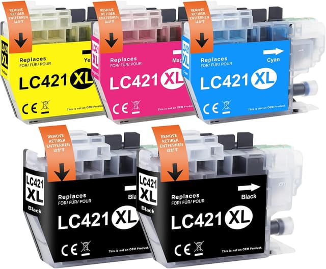 Detalle de Yowell LC421XL Cartuchos compatibles Brother