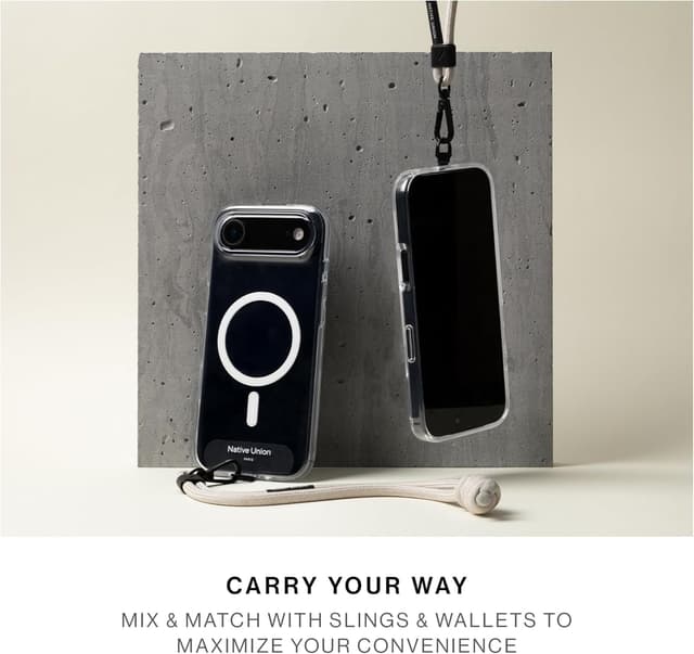 Thumbnail 6 de Native Union (Re)Clear Case for iPhone 17 Pro Max – Transparent anti-yellowing, MagSafe compatible drop case with recycled materials