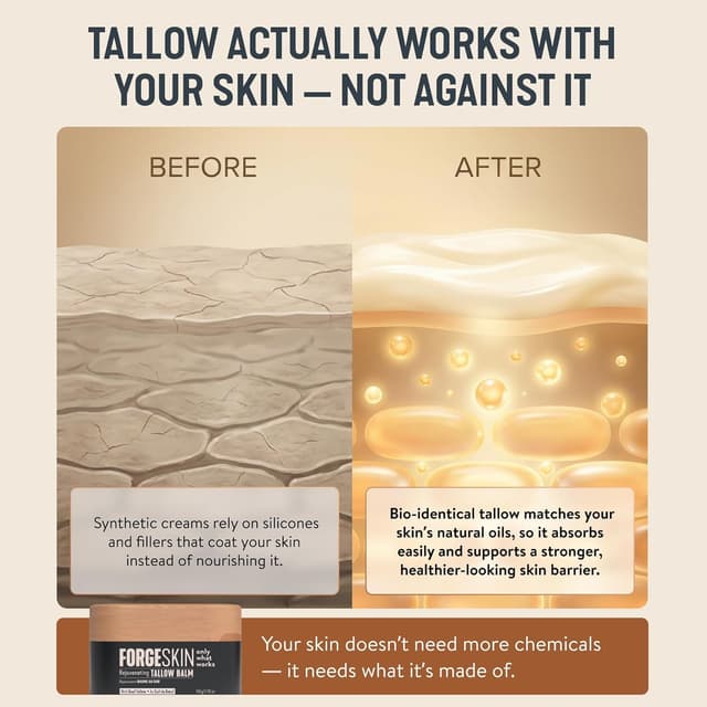 Detalle 2 de FORGE SKIN Wrinkle Defense Tallow Balm 1.7 OZ