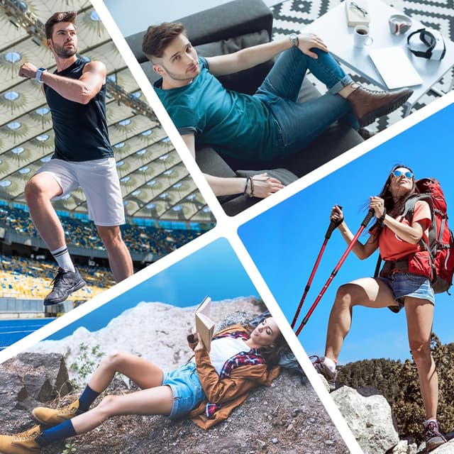 Detalle de riemot Memory Foam Insoles – full-length replacement inserts for comfort in work boots, trainers and walking shoes