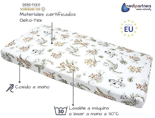 Thumbnail 2 de Medi Partners Sabana Bajera 60x120 para Cuna Algodón