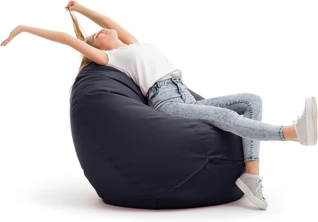 Thumbnail 6 de Bruni Bean Bag Classico M (Grau) – Sitzsack Outdoor & Indoor mit abnehmbarem Bezug und Innensack