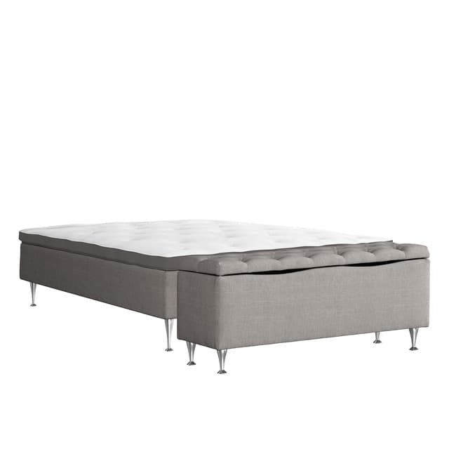 Detalle de Hamta Kraft by Scapa Cama con colchón integrado y baúl