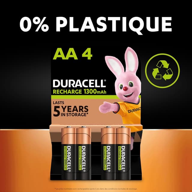 Thumbnail 5 de Duracell AA Rechargeables 2500 mAh - lot de 8