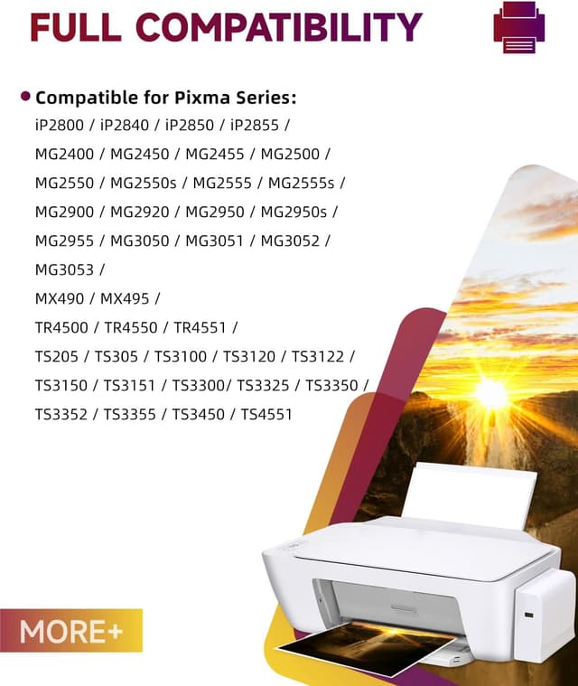 Detalle 2 de Sunnieink 545/546 XL 2er-Pack Druckerpatronen 🖨