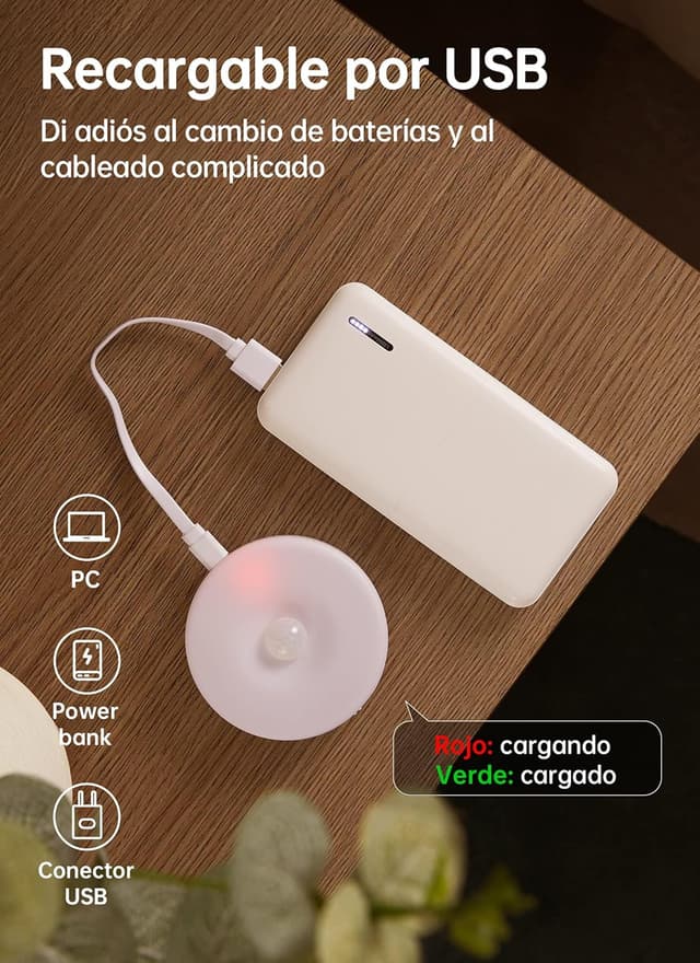 Thumbnail 6 de Homelist Luz Nocturna LED con Sensor de Movimiento, 6 Pack