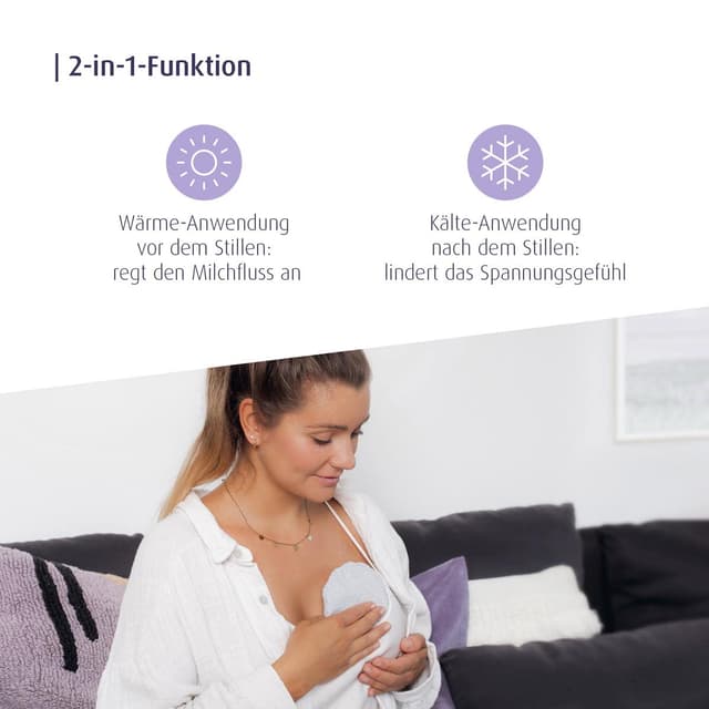 Thumbnail 6 de Reer Mama Stillhilfe Traubenkernkissen