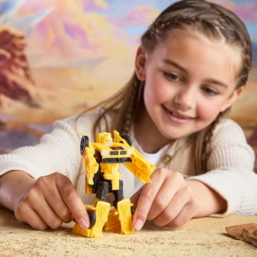 Thumbnail 4 de Hasbro Transformers Cyberworld Bumblebee, figura 2 en 1