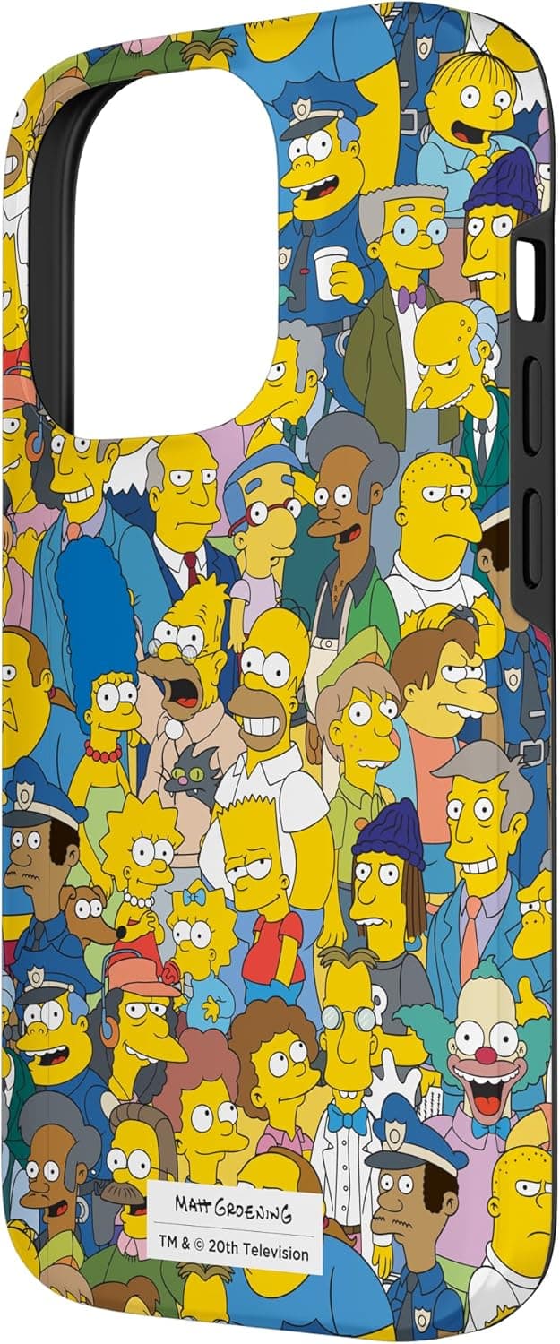 Detalle 2 de Custodia iPhone 14 Pro Simpsons Springfield