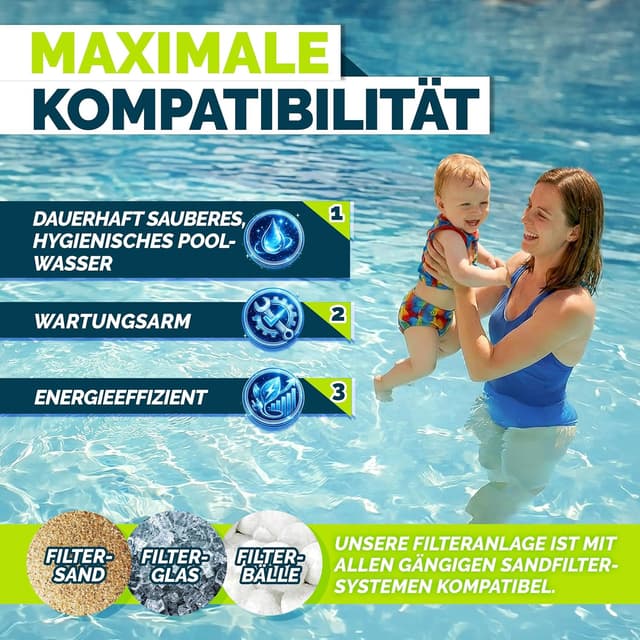 Thumbnail 4 de Tillvex Sandfilteranlage Pool 13.200 L/h