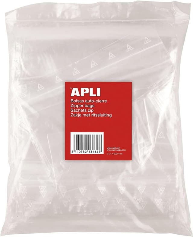 Detalle de Sac plastique refermable 120 x 180 mm – Lot de 100