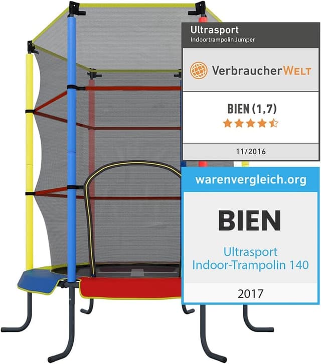 Detalle 2 de Ultrasport Jumper Cama Elástica infantil 140 cm