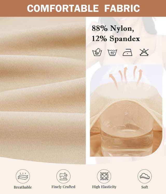 Detalle 2 de Niwicee body contenitivo modellante donna con effetto push-up e perizoma invisibile