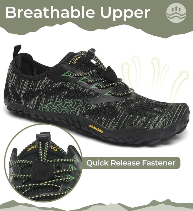 Detalle 1 de SAGUARO Scarpe barefoot trail da uomo