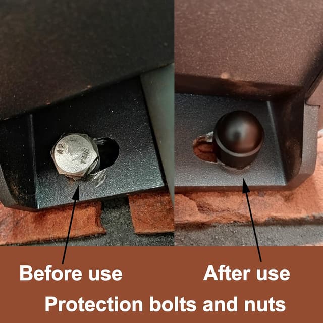 Thumbnail 1 de M5 Plastic Hex Nut Protective Caps 100 pcs ๐ฉ