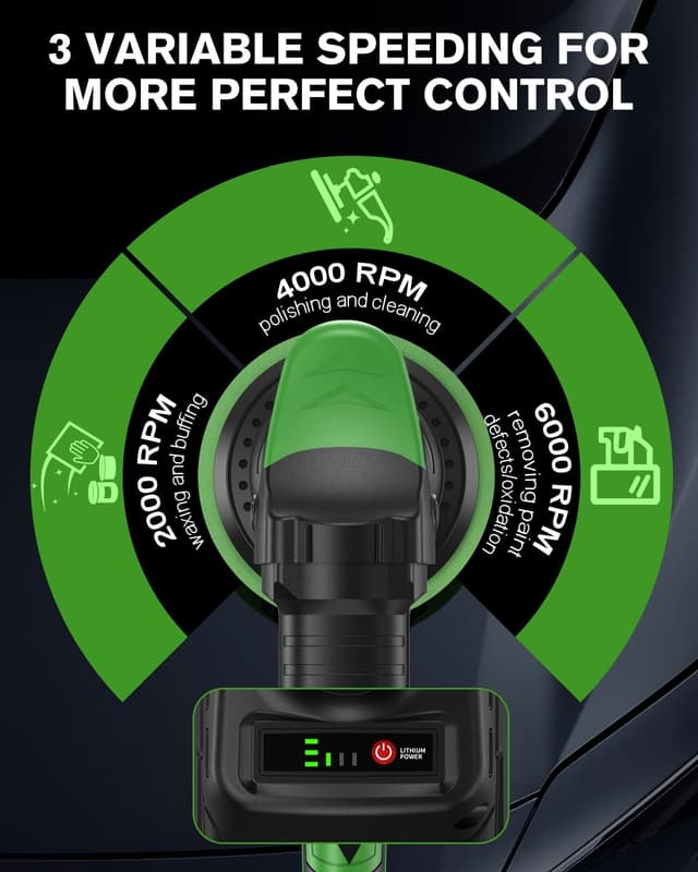 Thumbnail 4 de Ginour Cordless Car Polisher 900W