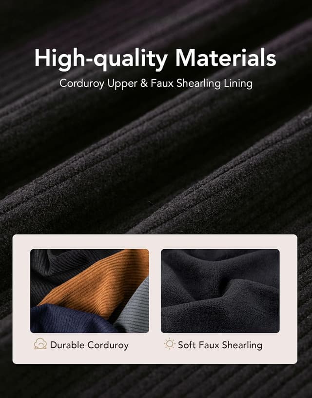 Detalle 2 de VeraCosy Men's Moccasin Slippers