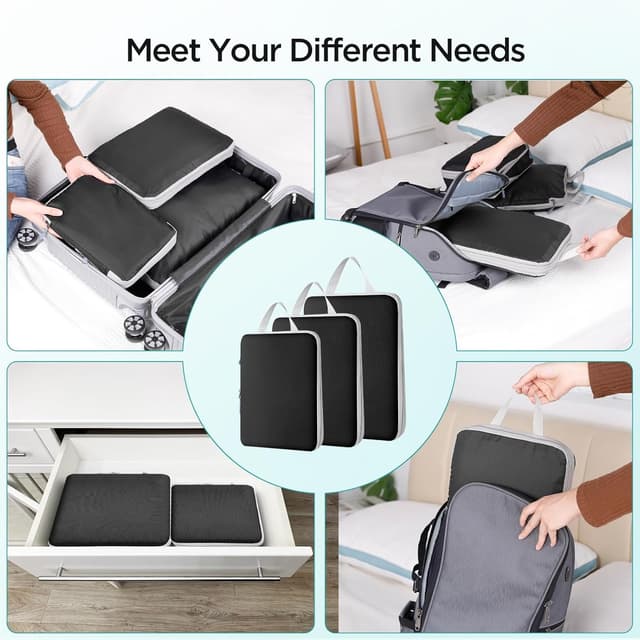 Thumbnail 6 de Cozary Packing Cubes Set 3 Pezzi