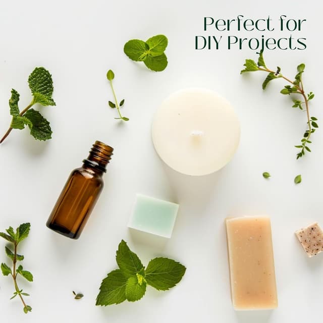 Detalle de Peppermint Essential Oil (Mentha Piperita) 4 oz with Glass Bottle, Dropper, Sprayer, and User Guide E-Book