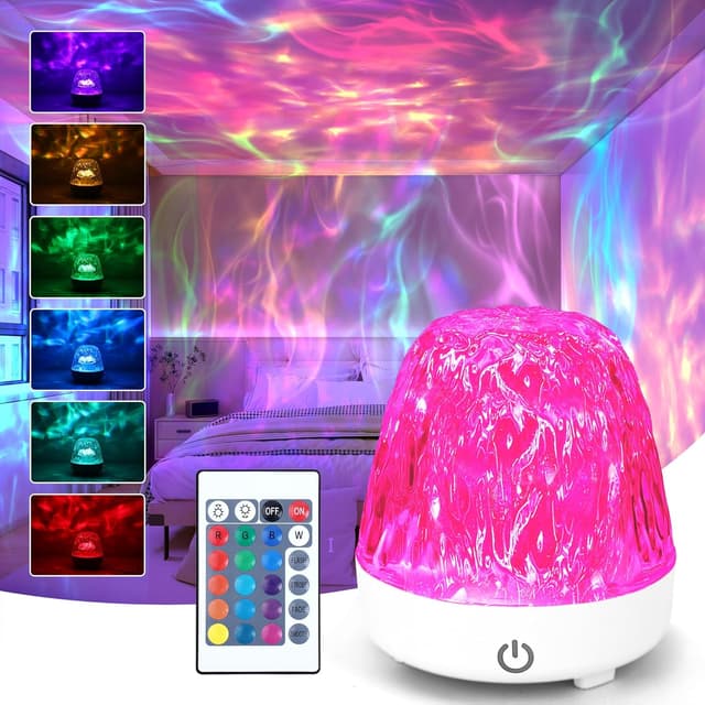 Detalle de Sensory Night Lights Ocean Light Galaxy Projector