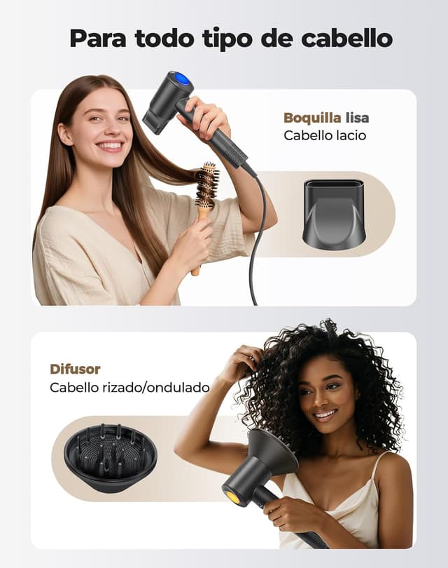 Thumbnail 6 de Haokoo 150.000 RPM Secador iónico 365 g