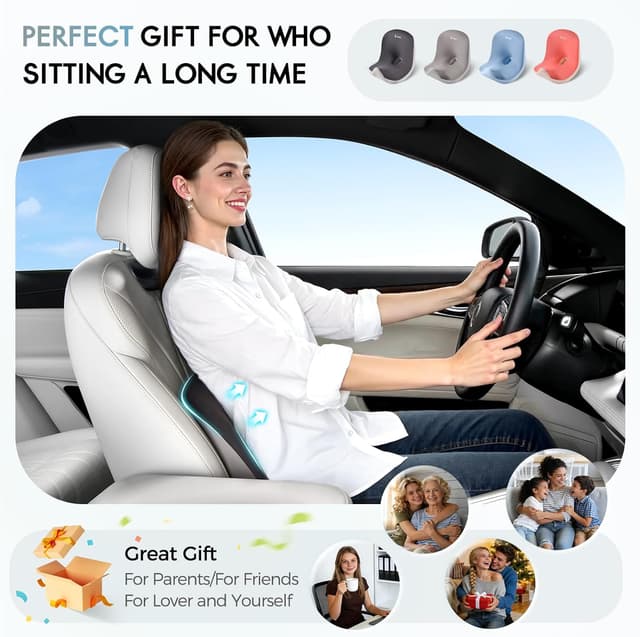 Thumbnail 6 de Car Seat Cushion and Lumbar Support Pillow 2-in-1