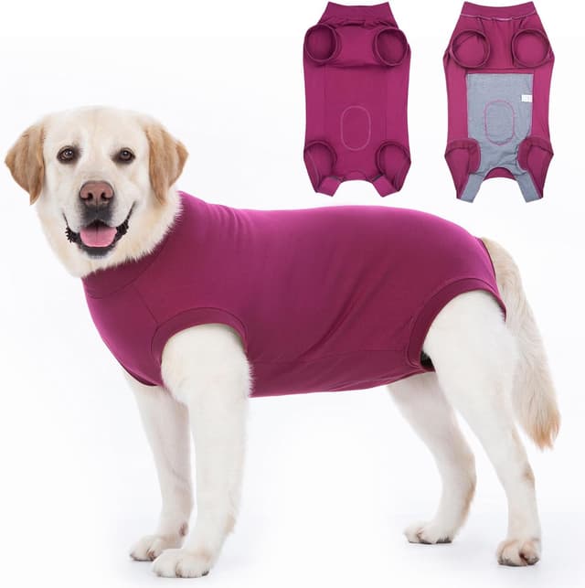 Detalle de Axcimond Dog Surgery Recovery Suit – post-op medical pet shirt recovery for male & female dogs