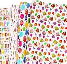 Imagen de Birthday Wrapping Paper Sheet 51 x 74 cm en OfertitasTOP