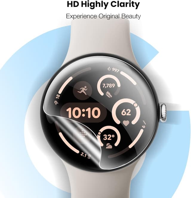 Detalle de LK Pixel Watch 3 45mm screen protector