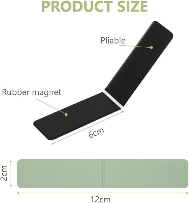Detalle de Vicloon Magnetische Lesezeichen (Morandi), 30er-Set – magnetische Seitenmarkierungen