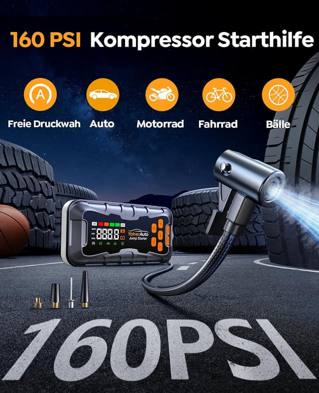 Thumbnail 2 de 7000A Starthilfe Powerbank 27000mAh