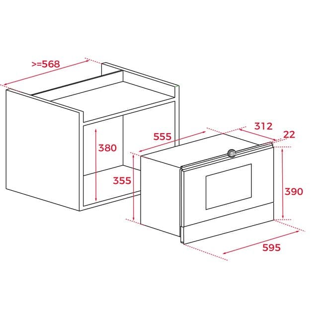 Thumbnail 1 de Teka ML 82-G1 BIS L microondas 22 L