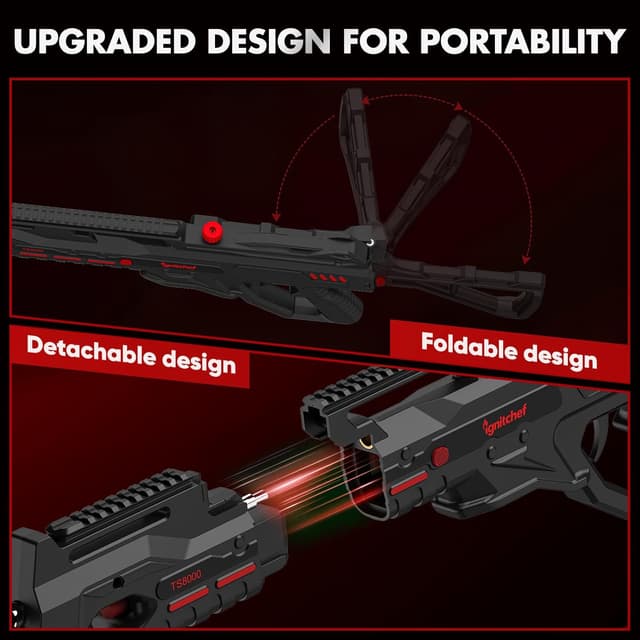Detalle de IgnitChef Propane Torch Gun with One-Touch Max Fire — kitchen blow torch for searing, grilling, and starter jobs