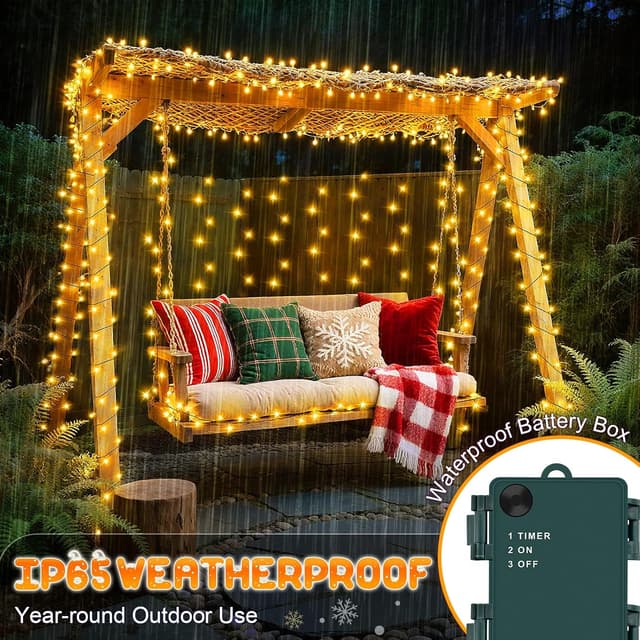 Detalle de Dalugo Battery String Lights 5m 50 LED