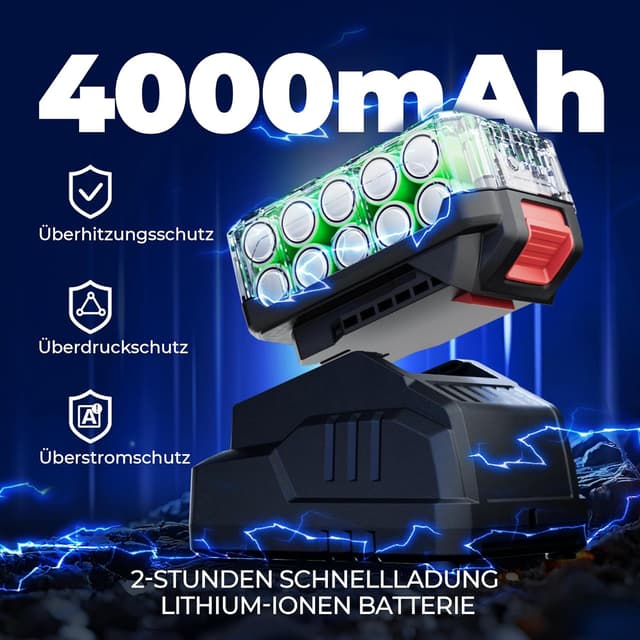 Thumbnail 6 de Dong Cheng 18V Bürstenloser Schlagschrauber 598 Nm