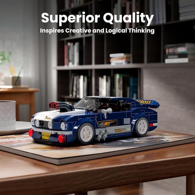 Thumbnail 2 de Mould King 27048 Technik Speed Champion Sportwagen Muster 387 Teile đź§±