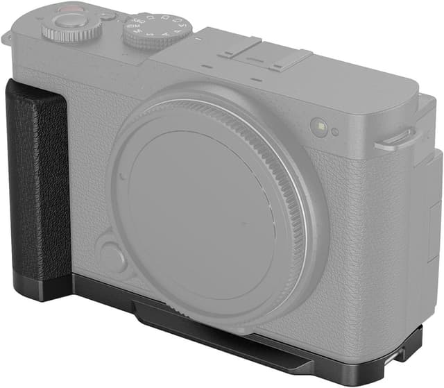 Detalle de SmallRig L-Shape Handle 4517 für Panasonic LUMIX S9 mit Arca-Schnellwechselplatte