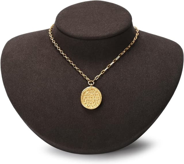 Thumbnail 6 de Oirlv Bleu support/buste de bijou en microfibre pour collier – TT30706