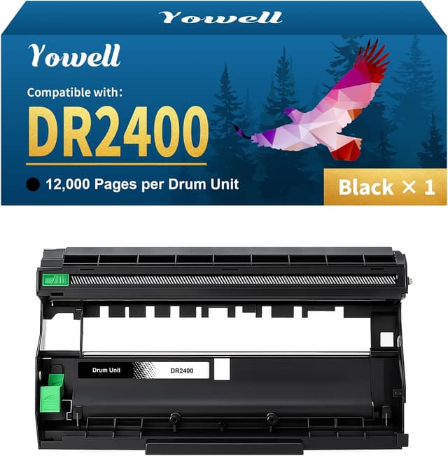 Detalle de Yowell DR2400 Trommelleinheit kompatibel TN2420