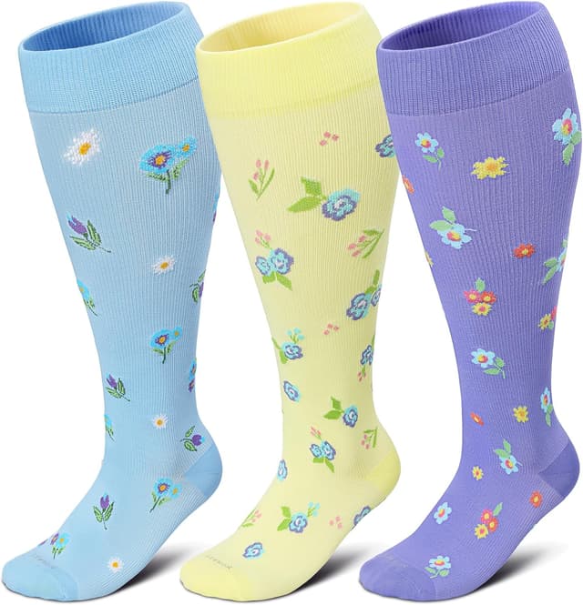 Imagen de LEVSOX Plus Size Compression Socks 15-20 mmHg en OfertitasTOP