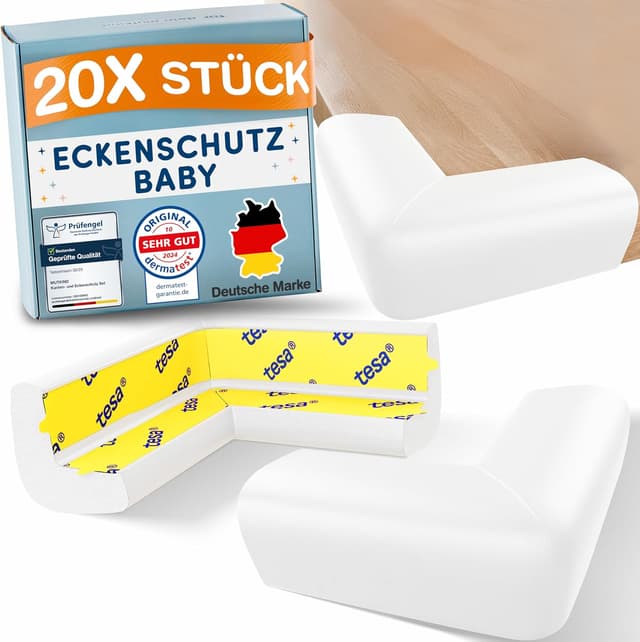 Detalle de MUTKIND 20x Eckenschutz Baby Kantenschutz