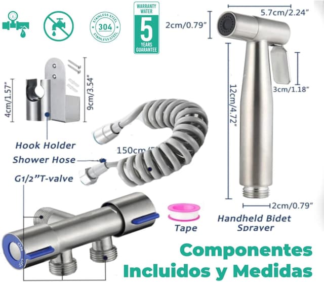 Thumbnail 5 de CHILL HOUSE Ducha higiénica para WC con doble salida