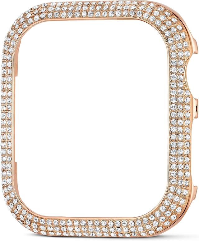 Detalle de Swarovski Sparkling Gehäuserahmen 40 mm Roségold