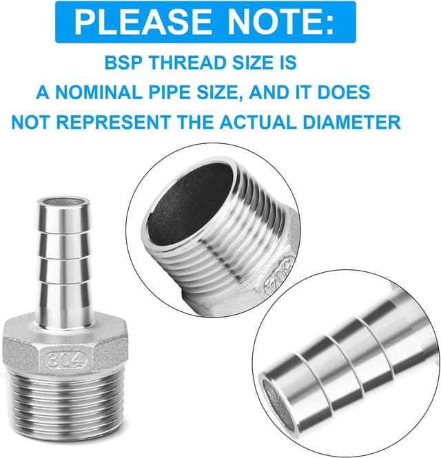 Thumbnail 2 de ERGAOBOY 12mm Hose Barb Fittings