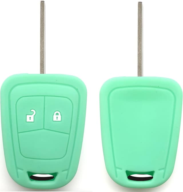 Detalle 2 de Nordecco Silicone Protective Key Cover (Mint Green) for Vauxhall/Opel Corsa E, Astra J, Insignia & more